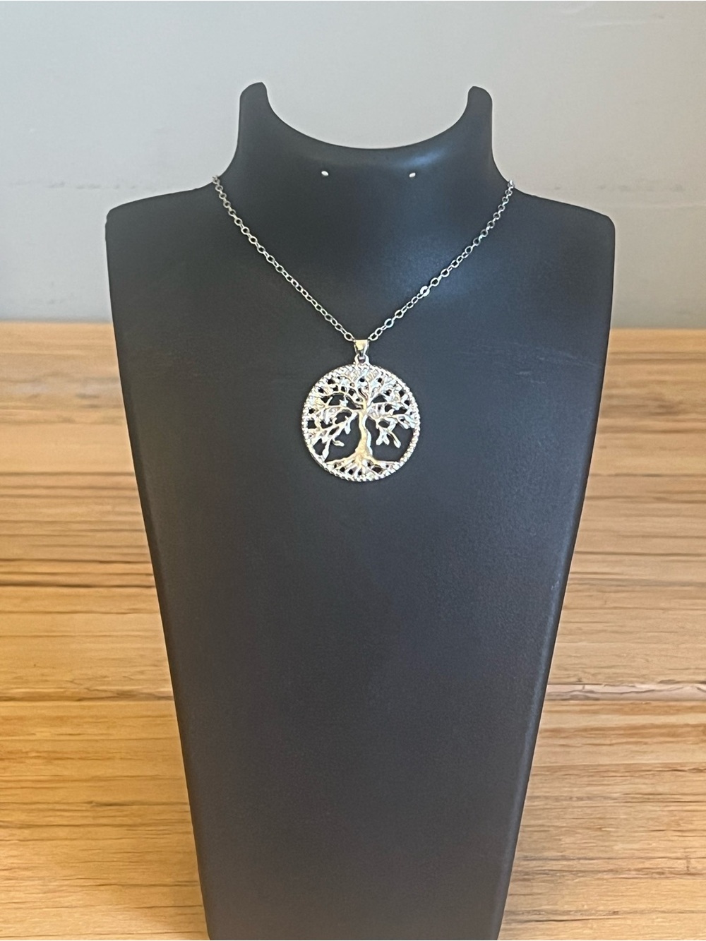 Silver-Tone Tree of Life Pendant Necklace - Women's Jewelry